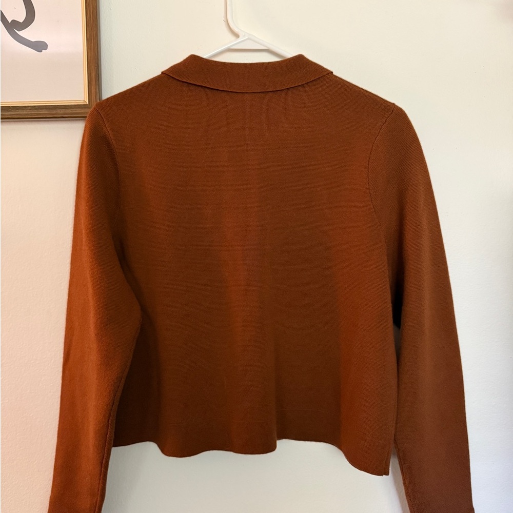 Sezane Betty Cardigan in Hazelnut - Picture 3 of 3